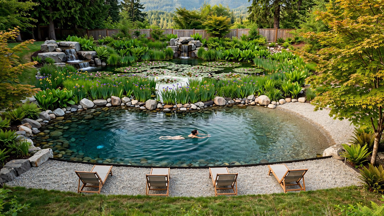 Basalt 44 natural swimming pool, concept rendering