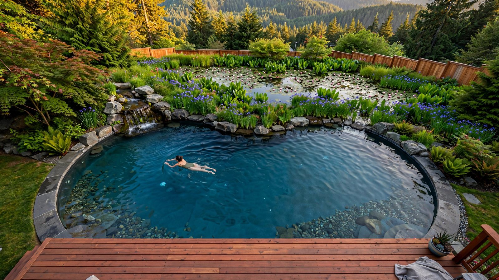 Canyon 22 natural swimming pool
