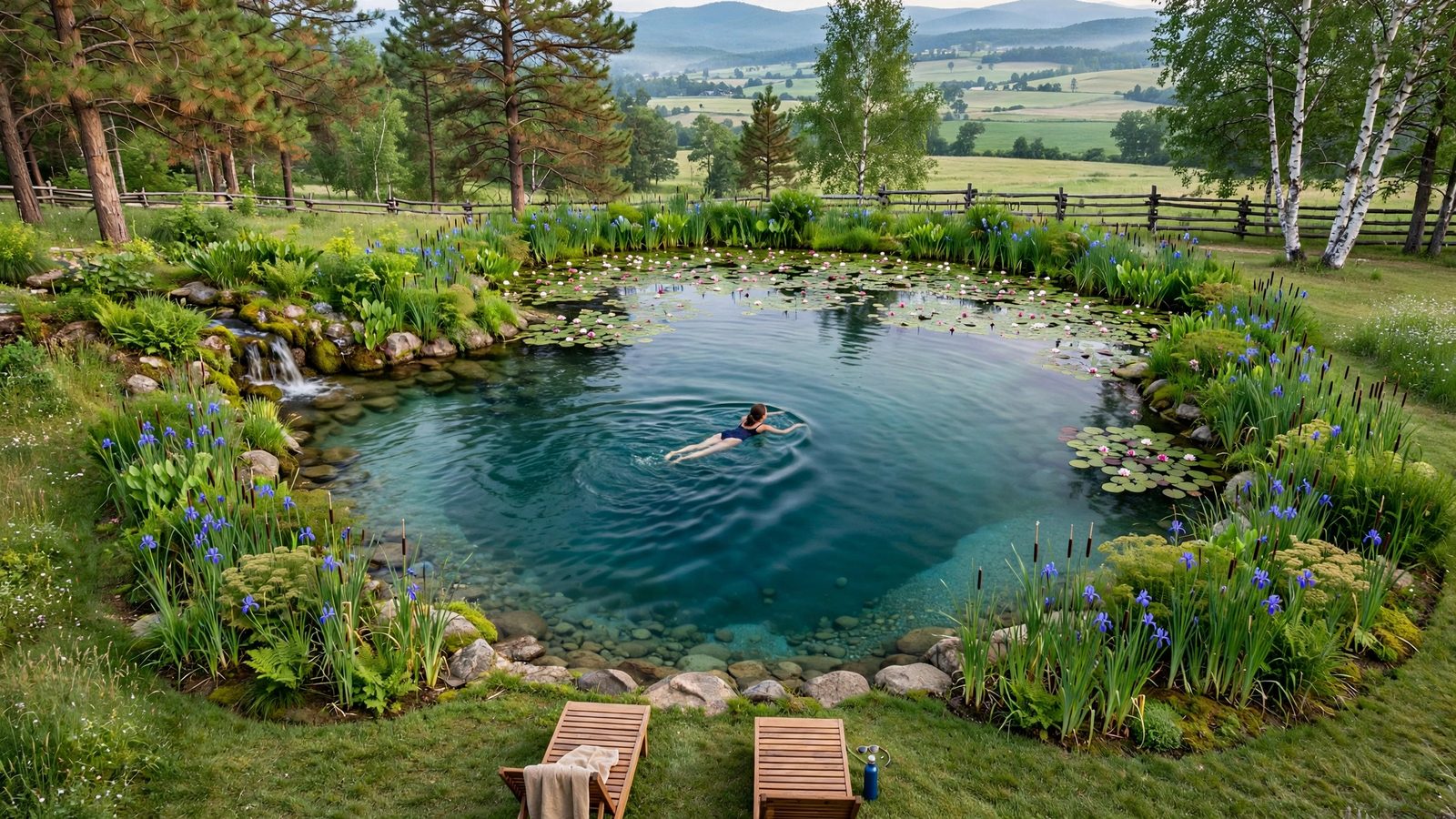 Ringlet 26 natural swimming pool